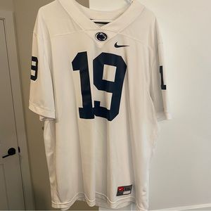 Penn State Football Nike White Jersey